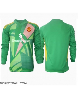 Billige Fotballdrakt Manchester United Keeper Replika Tredjedrakt 2024-25 Langermet